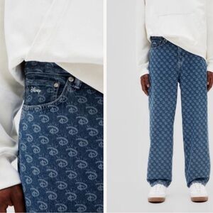 NWT Disney100 x H&M Printed Loose Pant 28/30